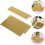 Gold Mousse Cake Board Rectangular 100-Pack Sturdy Cardboard Base For Birthday And Wedding Desserts Reusable Plates 5
