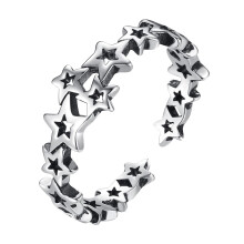 stilvoller fünfzackiger Stern-Ring für ,