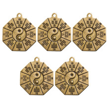 5-teiliges retro-taoistisches Yin-Yang- - -Schlüsselband