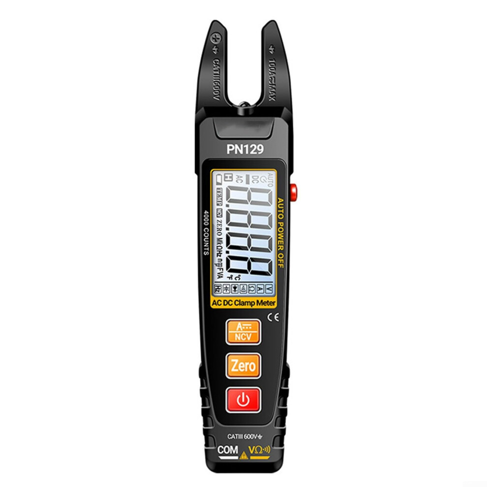 Digital U Shaped Clamp Meter Pn129 Non-Contact Ac Voltage Detection Data Hold Function 9016109123121