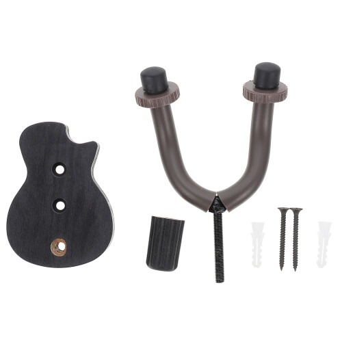 Support Mural Guitare Et Ukulélé ABS Fer Solide Usage Intérieur 2