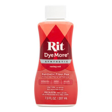 Rit Dye More Synthetic 7oz-Racing Red, Other, Multicoloured