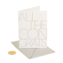 Papyrus Congratulations Card (So Happy For You)