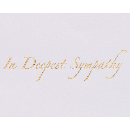 Papyrus Sympathy Card (Deepest Sympathy) 2