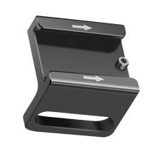 Lightweight AntiTwist Cold Shoe Mount Adapter Aluminum For Monitors And Microphones On Camera Rigs Accessory Mount