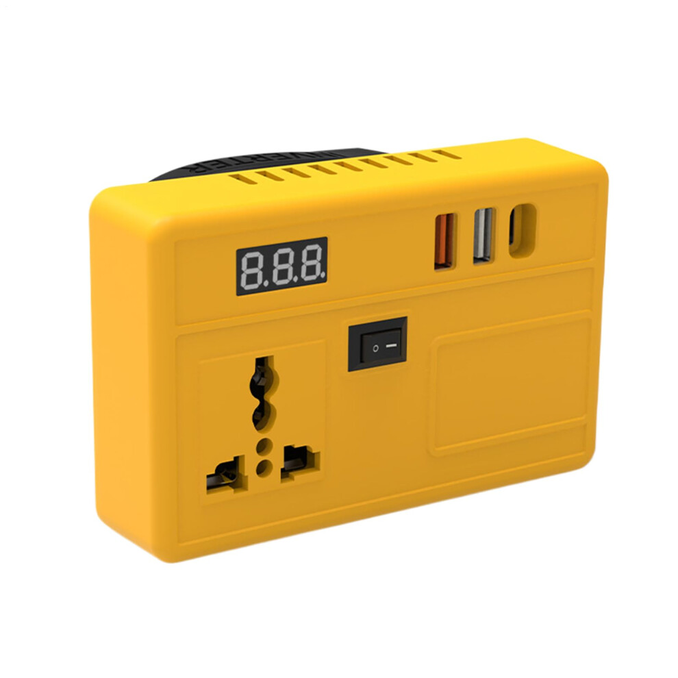 Electric Tool Battery Inverter Portable Power Station 21V To 200-220V Output Phone Charger For Home Backup Rv Outdoor 9084446126952