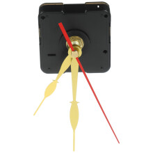 1Set Klokmechanisme Kit Zwart Voor Wandklok Reparatie DIY