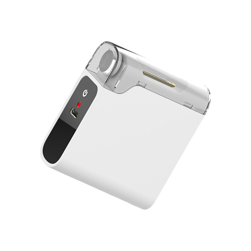 Automatic Electric Nails Clippers With LED Scraps Storage And Built-In Nails File, Rechargeable Fingernail Trimmer