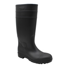 1 paar herren regenstiefel mit stahlkappe,