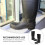 1 paar herren regenstiefel mit stahlkappe, 10