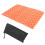 1Set Lightweight Orange Foldable Camping Mat Waterproof Sit Pad 1