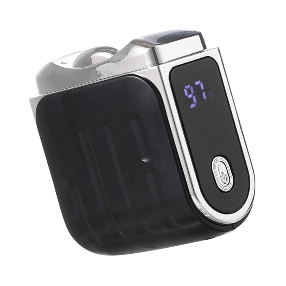Electric Nails Clippers 2-In-1 Nails Clippers And File With Led Catcher, 3-Speed Rechargeable Trimmer & Polisher, Black