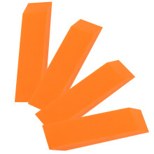 4 schräger Wildleder-Schuhreiniger mit Gummieraser für Flecken
