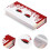 2St Papier Wimpercase Rood En Stijlvol Voor 5