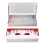 2St Papier Wimpercase Rood En Stijlvol Voor 9