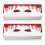 2St Papier Wimpercase Rood En Stijlvol Voor 4