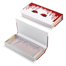 2St Papier Wimpercase Rood En Stijlvol Voor