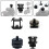 Camera Accessory Triple Hot Shoe Mount Adapter For DSLR, External Flash, Microphone, Video Light, Style One 4
