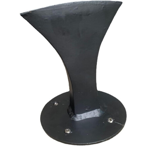 Safe Manual Log Splitter With Protective Blade Coating For Home And Camping Use Black 2