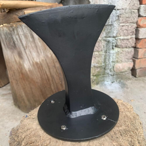 Safe Manual Log Splitter With Protective Blade Coating For Home And Camping Use Black 1