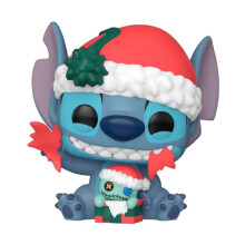 Pop Disney Lilo & Stitch Christmas Stitch Unwrapping Gift Figure 1522