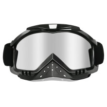 Dmeixs Motorrad-Schutzbrille, Dirt-Bike-Schutzbrille, Griff fr Helm, Anti-UV, winddicht, staubdicht, Anti-Beschlag-Brille fr ATV, Off-Road-Rennen,