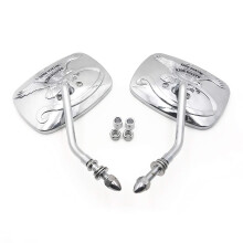 SMT-RearView Mirrors Compatible With H-D street sports chopper cruiser Eagle Spirit Live to Ride Motorcycle B00WJLZUL2