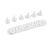 handmatige spuitzak hulpmiddel plastic voor thuis (wit)