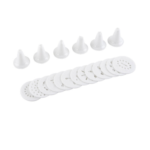 handmatige spuitzak hulpmiddel plastic voor thuis (wit)