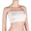 dames elastische strapless tube top voering -wraps wit 3