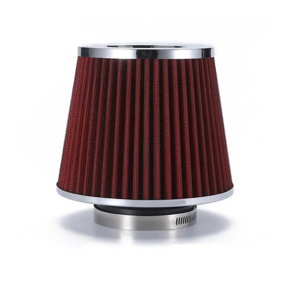 Air Intakes Car Air Filter 2.5/2.75/3 Inch Universal Cold Air Intake 65Mm 70Mm 76Mm Breather Filter Red 9016109124562