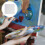 4er-pack -panel 20x20 cm malgrund für kunstmalerei weiß 6