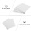 4er-pack -panel 20x20 cm malgrund für kunstmalerei weiß 5