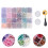 600 24 farben wachssiegel perlen achteckig vintage mit 4