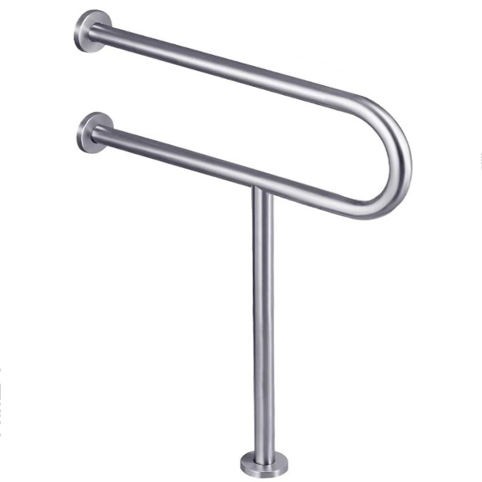 Stainless Steel Toilet Safety Frames Wall Mounted - Grab Bar With Handles For Elderly And Disabled, Bathroom Aid
