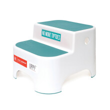 Prince Lionheart UPPY2 tweestapskruk met dubbele hoogte voor zindelijkheidstraining, kinderen en peuters om de handen te wassen - Draagbare antislip