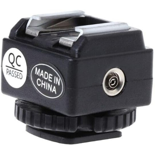 Hot Shoe Converter For PC Sync Flash And Camera Connection Compatible With DSLR And Mirrorless 1