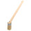 Brosse Poils De Manche Bois Khaki Pour Décoration Murale 1