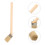 Brosse Poils De Manche Bois Khaki Pour Décoration Murale 2