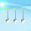 3pcs -shaped stirring spoons for coffee home bar use 5
