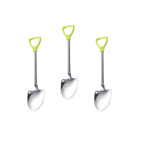 3pcs -shaped stirring spoons for coffee home bar use 2