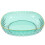 Creative Green Plastic Salad Serving Bowl Kitchen Gadget 1