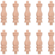 10 baluster 62 mm voor decoratie, meubels en