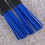 Fashionable Blue Drum Sticks With Nylon Brushes For Percussion 7