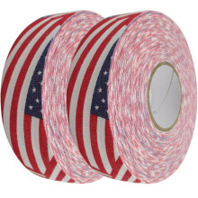 Multipurpose Cloth Tape 2 Rolls, Stretchy Tear-Resistant Hockey Tape For Sticks And Bats, Waterproof Grip Tape
