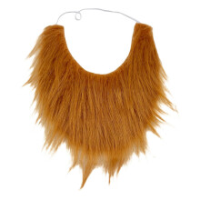 Faux Beards For Adults And Kids - Costume Accessories, Synthetic Beard, Adjustable Elastic Fit, One Size