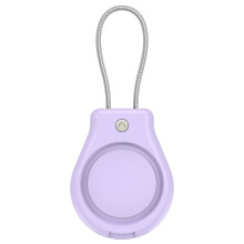 Locator Case Shell Cover For Tracking Device Anti-Loss Anti-Drop Purple Outdoor Travel Hiking Daily Commute