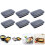 30Pcs Black to Go Boxes Microwave Safe Storage 10