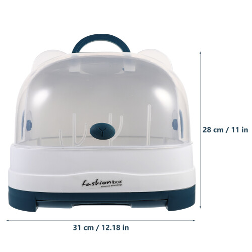 Melkflesdroogbox babyflessen met afvoer 2