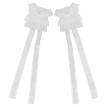 1 paar lolita armbanden met stropdas en , pofmouwen cosplay